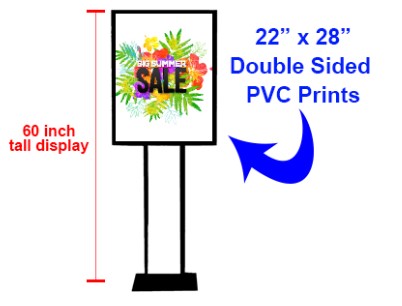 Display Stand 22x28 (Artwork Ready, Pick Up)