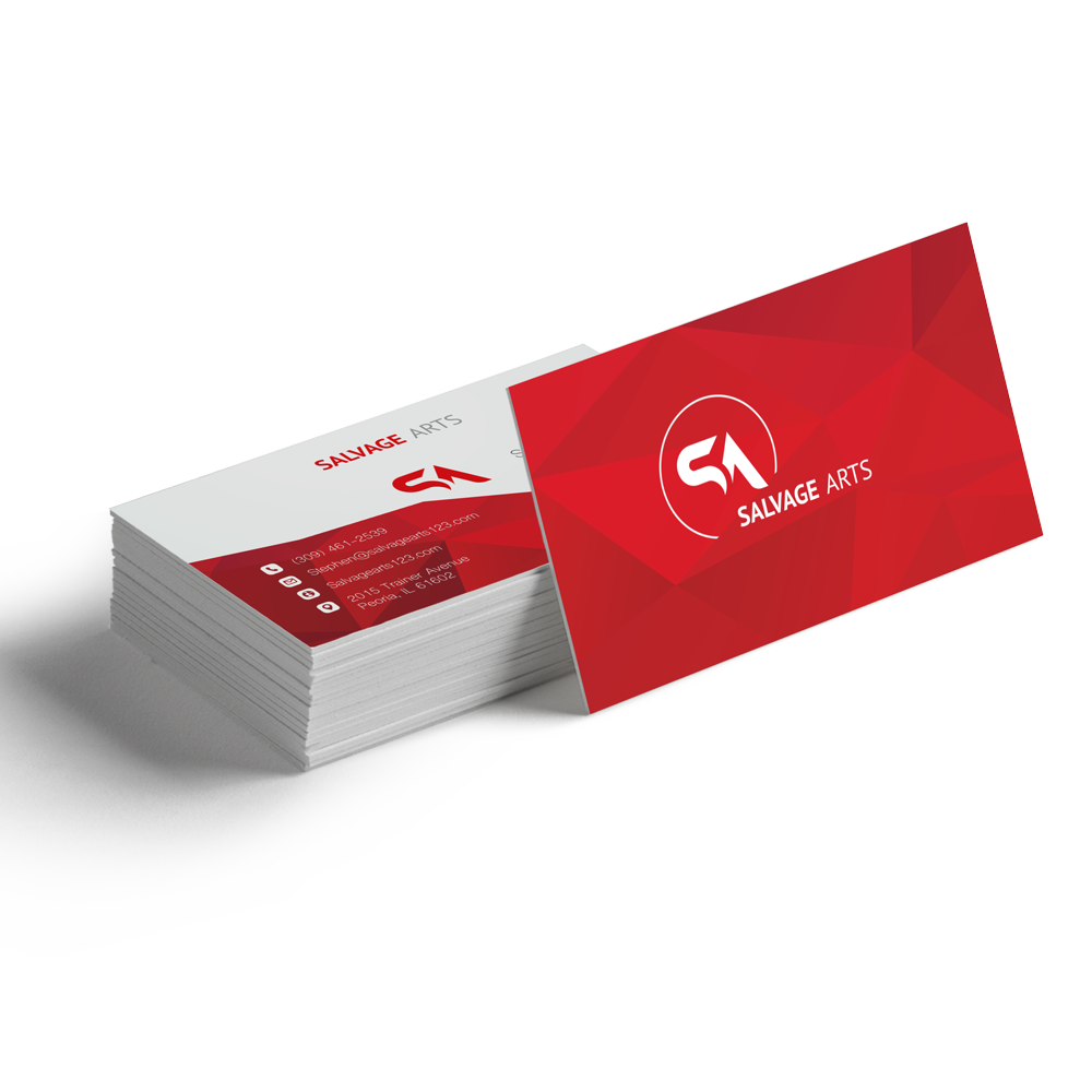 Business Card - Standard (250, UV Both Sides, 16PT, 1 Sided, Artwork Ready, Pick Up)