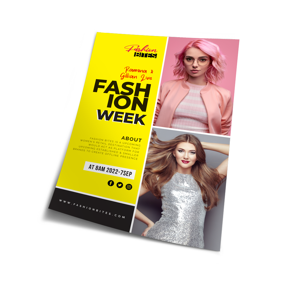 Flyer 8.5x.5.5 (100, 80lb Gloss Text, 1 Sided, Artwork Ready, Pick Up)