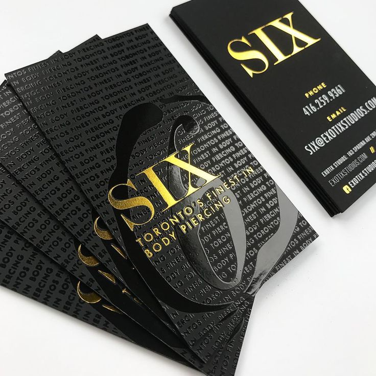 Business Card - Foil+Spot UV (500, 1 Sided, Gold, Foil + Spot UV Both Sides, Straight Edge, Artwork Ready, Pick Up)