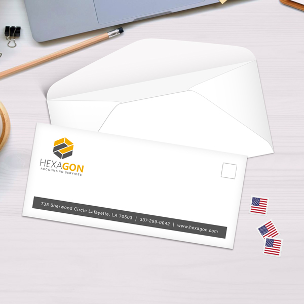 Envelope #10 Full Color (100, Artwork Ready)