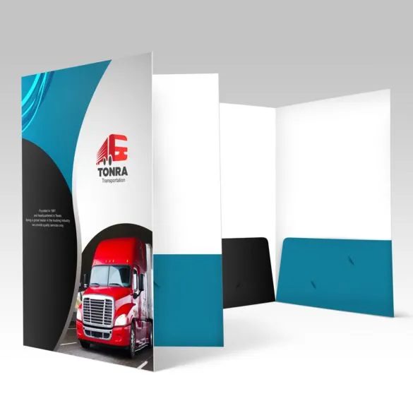 Folders 4/0 UV-F (100, No Slits, Artwork Ready, Pick Up)
