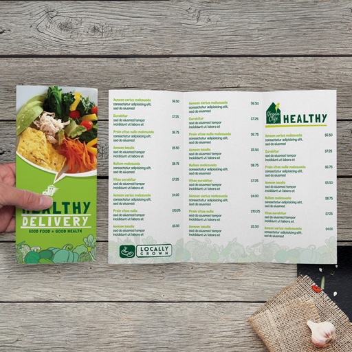Menu 8.5x11